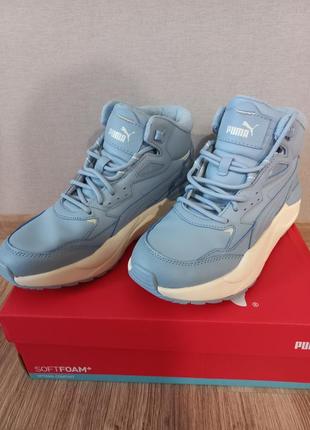 Зимові демі кросівки puma x-ray speed mid wtr l 26 см