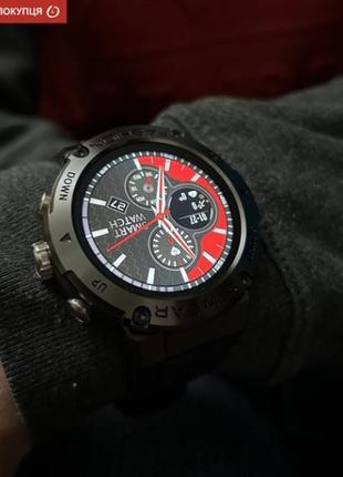 Смарт часы мужской smart sport g-wear black5 фото