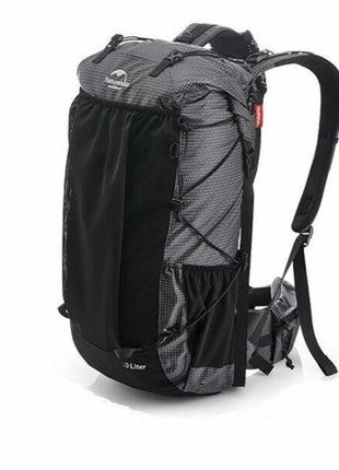 Рюкзак туристичний naturehike rock nh20bb113, 40+5 л, чорний