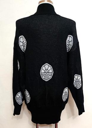 Винтажный шерстяной свитер кофта louis feraud /9181/5 фото