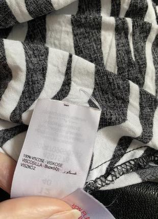 Блуза в принт зебри сорочка зебра натуральна тканина 12/ l xl6 фото
