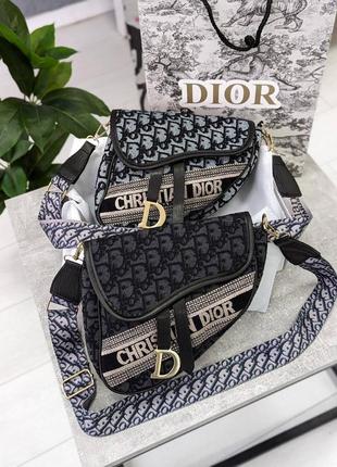 Сумка dior сідло1 фото