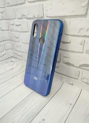 Чехол xiaomi mi play aurora glass