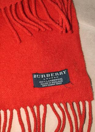 Шерстяний шарф burberry
оригінал3 фото
