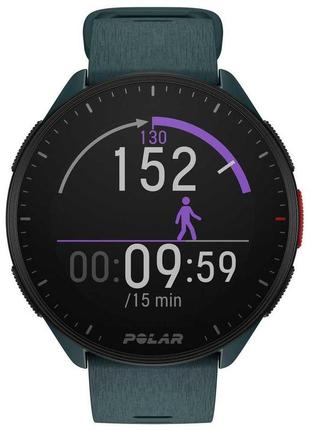 Polar pacer deep teal (900102176) спортивние беговые часы с gps4 фото