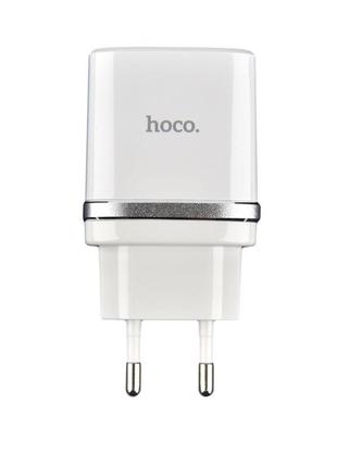 Зарядное устройство hoco c12q qc 3.0 18w micro usb кабель+блочок4 фото