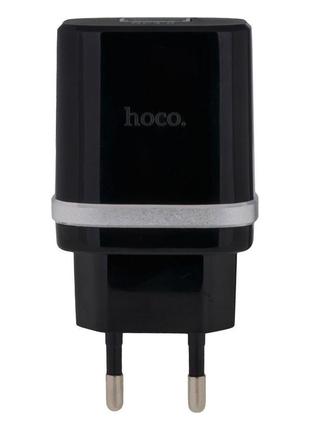 Зарядное устройство hoco c12q qc 3.0 18w micro usb кабель+блочок7 фото