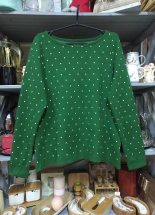 Кофта светр зеленого кольору джемпер узор cynthia rowley1 фото