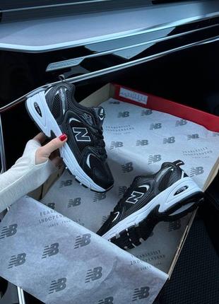 Жіночі кросівки new balance 530 black base white premium