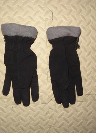 Черные перчатки stormlock highloft glove women2 фото