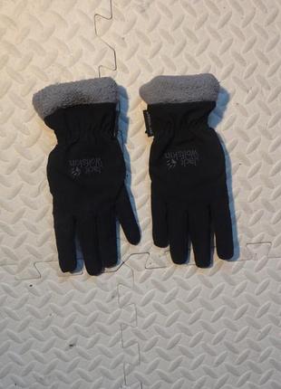 Черные перчатки stormlock highloft glove women6 фото