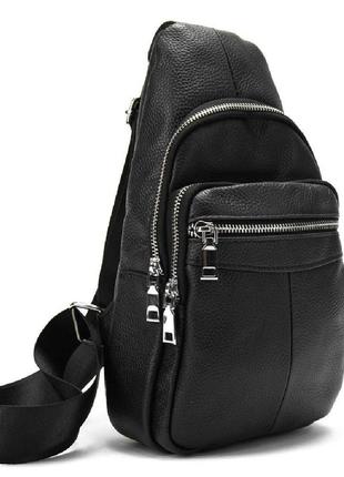 Шкіряна сумка слінг tiding bag m56-698a1 фото