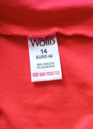 Новая натуральная футболка блуза на запах бренда wallis u9 14 eur 429 фото