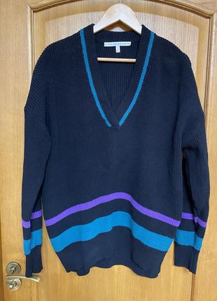 Хлопковый качественный джемпер пуловер 50-54 р & other stories5 фото