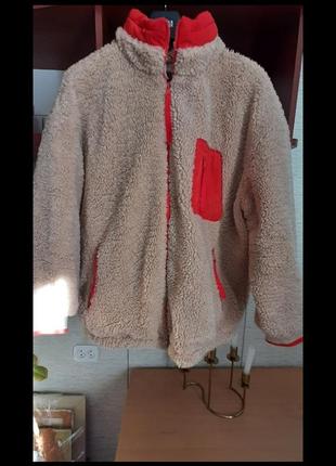 Зимова хутряна куртка бренду cropp1 фото