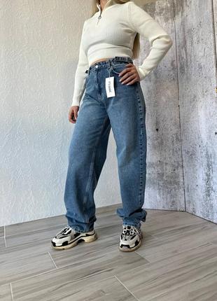 Плотные коттоновые джинсы туречки, стильные джинсы варенка3 фото