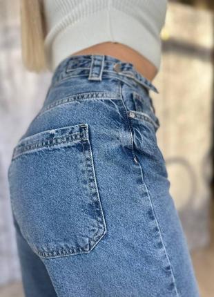 Плотные коттоновые джинсы туречки, стильные джинсы варенка5 фото