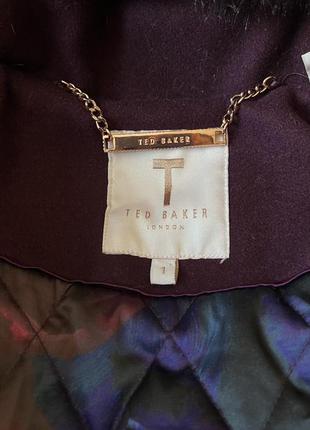 Шерстяная парка от ted baker6 фото