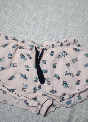 Женская пижама. одежда для дома, сна. пижама вискоза. шотры и рубашка женская. розовая пижама в принт6 фото