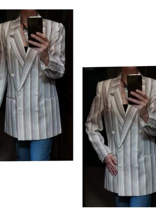 Пиджак удлиненный женский двубортный женский пиджак блейзер жакет9 фото