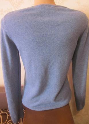 Кашемировый свитерок peter hahn размер xs.нежнейший. 100% кашемир.4 фото
