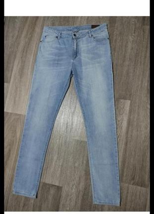 Мужские джинсы / asos / штаны / брюки / мужская одежда / чоловічий одяг / светло синие джинсы