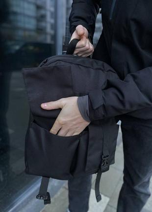 Рюкзак для ноутбука, городской, черный, большой2 фото