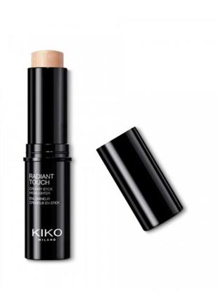 Хайлайтер kiko milano radiant touch creamy stick highlighter  хайлайтер 1011 фото