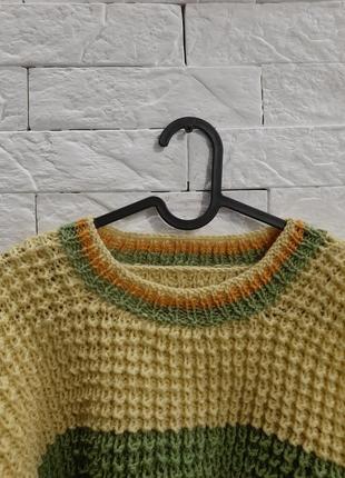 В'язаний светр ( ручна робота ) 💛🧡💚 3