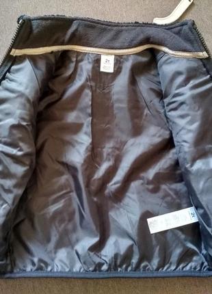 Куртка деми бомбер кофта меховая carter's, сша, мальчику девочке на 1-2 года, размер 2т9 фото