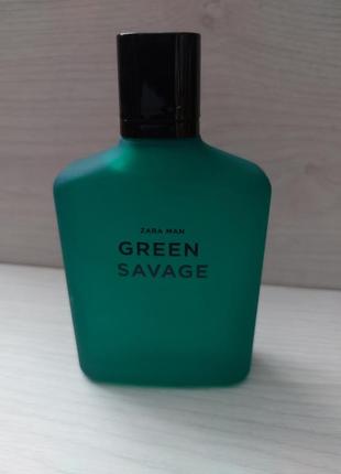 Мужские духи zara green savage 100 ml.оригинал испания