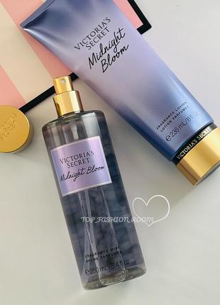 Мист, спрей, лосьон, подарочный набор midiight bloom victoria’s secret