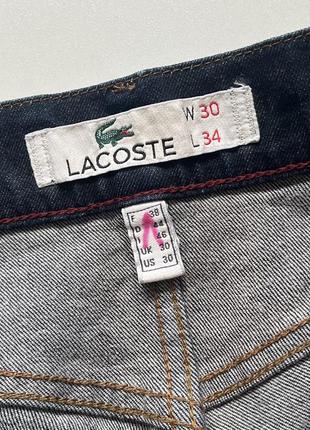 Джинсы lacoste8 фото