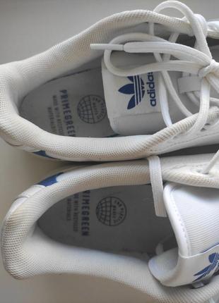 Кеды белые adidas6 фото