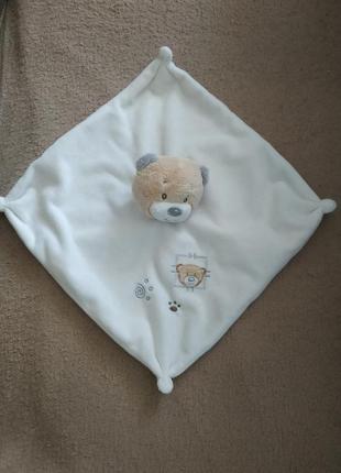 Ведмедик м'яка іграшка для сну засинайко комфортер