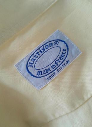 Рубашка женская оверсайз, лен, удлиненная рубашка франция4 фото