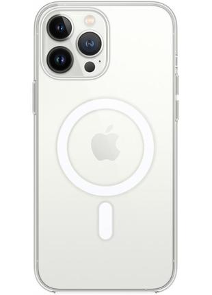 Чохол  magsafe clear case для  apple  iphone 13 pro max оригінал1 фото