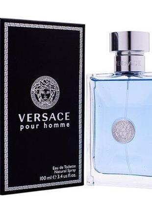 Туалетна вода versace pour homme 100 мл, оригінал