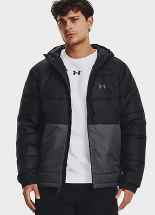 Оригинальный under armour insulated jacket mens арт: 1380872-001 размер: l