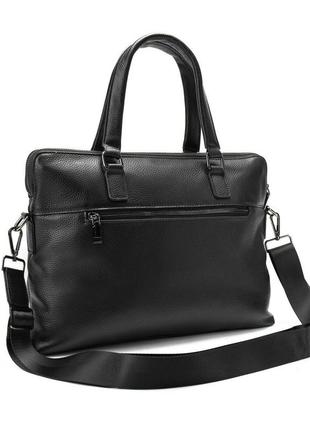 Ділова чоловіча шкіряна сумка tiding bag m56-9119a4 фото