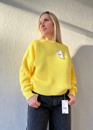 Стильний светр в'язка туреччина, об'ємний якісний жіночий светр4 фото
