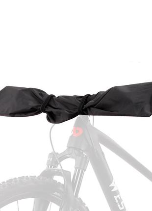 Чохол для керма велосипеда west biking yp0719302 black "kg"