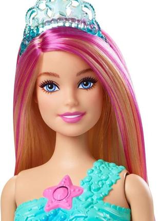 Кукла barbie русалочка дремтопия dreamtopia sparkle light mermaid5 фото