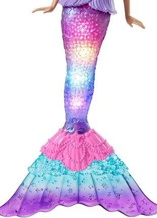 Кукла barbie русалочка дремтопия dreamtopia sparkle light mermaid6 фото