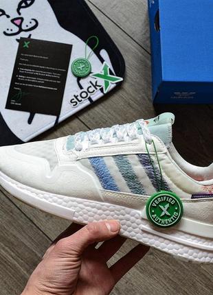 Топ 🔥 кроссовки Travis x adidas zx 500 rm 'white'