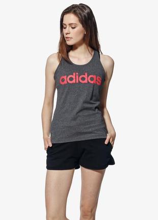 Легка бавовняна літня майка свіжі колекції футболка adidas tank ess li sli