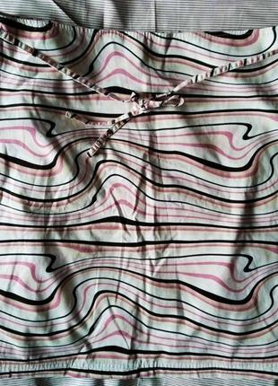 Летняя юбка полоса батал s. oliver