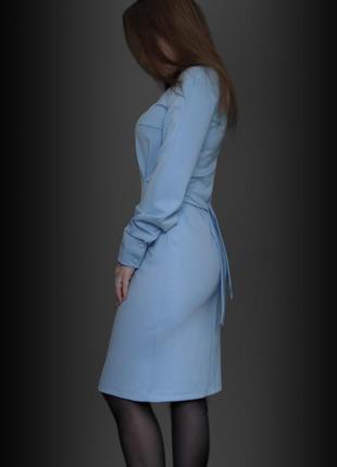 Нова сукня 44р, ніжно голубого кольору3 фото