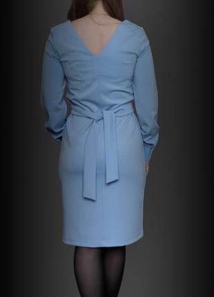 Нова сукня 44р, ніжно голубого кольору4 фото