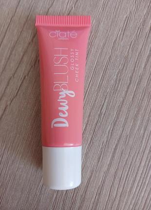 Румяна, тинт для щек ciate london dewy blush - papaya